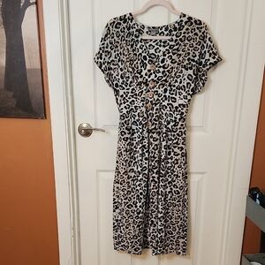 Leopard Print Women's Dress